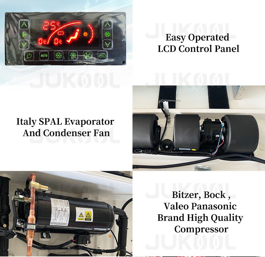Detail of electric mini bus air conditioning unit Detail of electric mini bus air conditioning unit